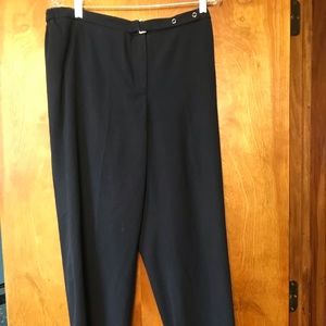 Adolfo Navy Pants